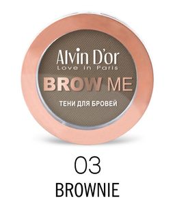 Alvin Dor BP-02 Тени для бровей BROW ME тон 03 brownie