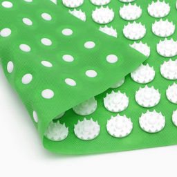 Аппликатор Кузнецова комплект, 144 колючки, спантекс, зелёный, 260×560 мм + валик 140×230