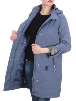 F2089 BLUE Ветровка женская MARIA (65% хлопок, 35% полиэстер) - Фабричный китай фото 9