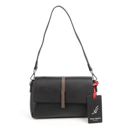 Женская кожаная сумка Sergio Valentini SV-8571 Блек  фото 2