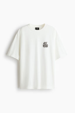 Camiseta con motivo estampado Loose Fit - H&m фото 6