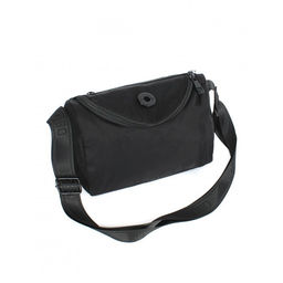 Сумка женская текстиль BoBo-6820, 1отд, плечевой ремень, черный 264214