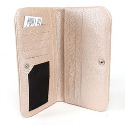 Портмоне женское Croco-ПР-804 натуральная кожа 3 отд, 11 карм, пудра металлик (234) 237113  фото 3