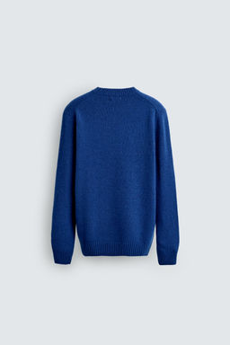 REGULAR FIT WOOL BLEND JUMPER - Zara фото 7