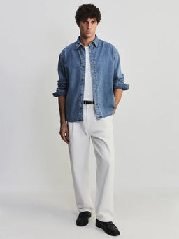 Джинсовая рубашка / Zarina  фото 2