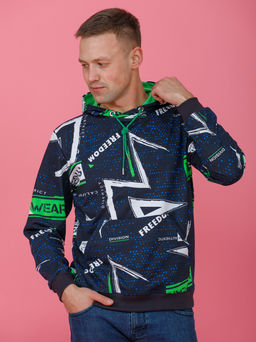 851 Толстовка "зеленый"