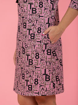 843 Туника "Розовый"