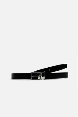 REVERSIBLE LEATHER BELT - Zara фото 3