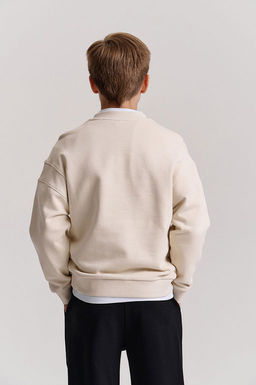 PELICAN, толстовка для мальчиков, Молочный  фото 2