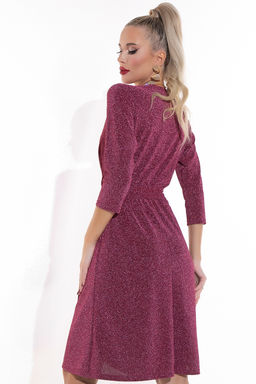 Платье Люби себя (малина) - Эльза фото 5