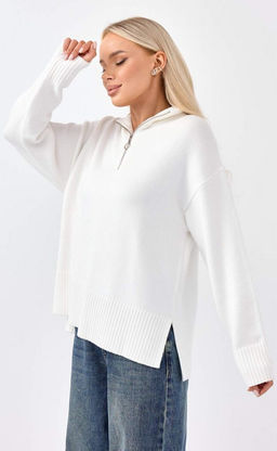 Джемпер FW-3519 white - Fine joyce фото 13
