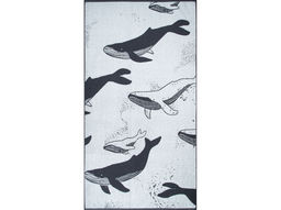 Полотенце махровое 6с102.413ж1 Киты(антрацит) 81х160см