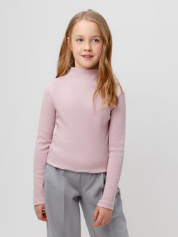 КР 302674-1/розовый лед джемпер (водолазка) для дев