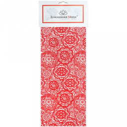 "Медальоны-1" Полотенце рогожка 50х60см, хлопок "Премиум" 186г/м2, "Домашняя мода" (Россия)