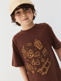 Футболка оверсайз "Шоколад"