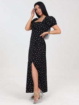 Вероника ПЛАТЬЕ ЖЕНСКОЕ (Черный) - А-дина фото 4