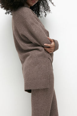 Jersey de punto fino con cuello - H&m фото 4