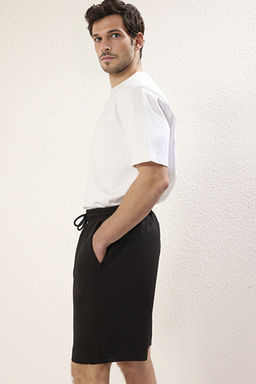 Basic Siyah Oversize/Geni_ Kesim Lastik Belli Ba_c_kl_ _ort TMNSS22SR0257 - Trendyolmilla фото 2