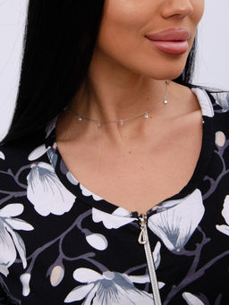 Халат "Рената" крокус, трикотаж