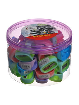 Цена за 48 шт. Точилка для карандашей Calligrata «Пастель», (штрихкод на штуке), МИКС