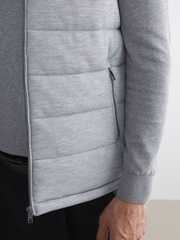 Slim Fit Dik Yaka Erkek ?i?me Yelek