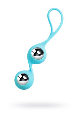 Вагинальные шарики LEROINA by TOYFA Futa, силикон, голубой, 11 см