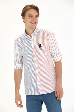 U. S. Polo Assn Мужская темно-синяя рубашка с длинным рукавом - U.s. polo assn фото 15