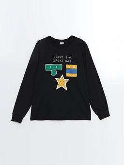 Bisiklet Yaka Erkek ?ocuk Pijama ?st