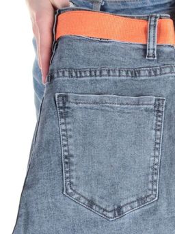 A968 Джинсы-Мом женские YIYUNFENGCAI - Фабричный китай фото 9