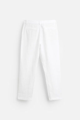 %100 KETEN PANTOLON - Zara фото 3