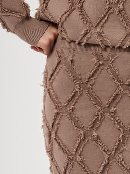 Юбка женская 12511-58013 mocha mousse