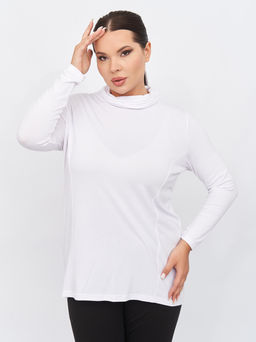 Водолазка из вискозы VD01103WHT00 - Артесса фото 5