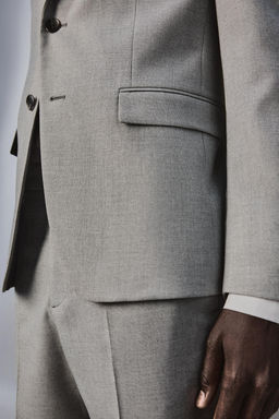 PANTAL?N TRAJE CONFORT / Gris - Zara фото 5