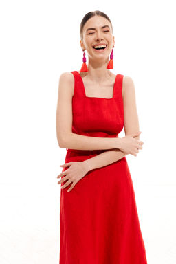 Платье 1995 (Лен - 100%) - Elletto фото 9