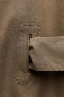 OVERSIZE LAYERED TRENCH COAT ZW COLLECTION - Zara фото 12