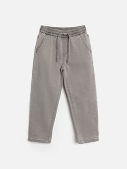 ACOOLA / Брюки джинсовые детские для мальчиков Devon светло-серый фото 4