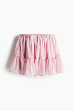Minifalda con volantes