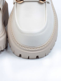 01-5273-2 WHITE Ботинки демисезонные женские (натуральная кожа, байка)