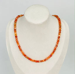 Колье из Сардоникса 45 см +