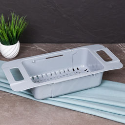 Дуршлаг-сушилка раздвижной на раковину / М8409 /уп 20/ - Галеонтрейд фото 2