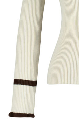 Tas Renk Bloklu Triko Kazak TWOAW22KZ1250 - Trendyolmilla фото 6