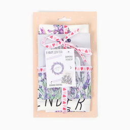 Набор «Этель» Lavender: полотенце, формочки для печенья