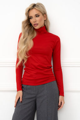 Водолазка Open Style 6495 красный