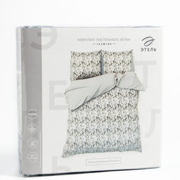 Постельное бельё Этель Дуэт Jasmine 143х215 см - 2 шт, 220х240 см, 70х70 см -2 шт, поплин  фото 12