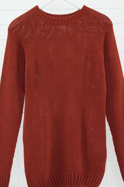 TRENDYOL MAN Kiremit Slim Fit Dar Kesim Bisiklet Yaka Reglan Kol Basic Triko Kazak TMNAW25KZ00000 - Trendyolmilla фото 70