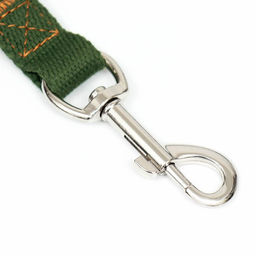 Поводок брезентовый, 2 м х 2 см, хаки - Пижон фото 2