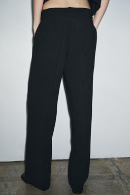 ZW COLLECTION STRAIGHT-LEG TROUSERS - Zara фото 3