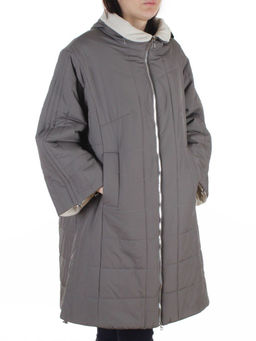 8862 GRAY Куртка демисезонная женская