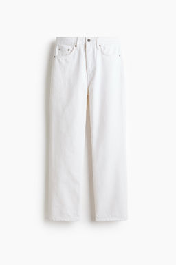 Straight High Waist Ankle Jeans - H&m фото 2
