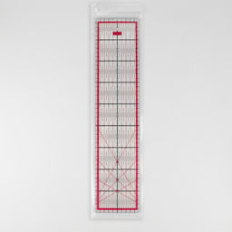 Линейка для квилтинга и пэчворка, 45×10 см, s=2.8 мм, розовая